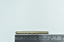 Load image into Gallery viewer, 14K Art Deco Diamond Vine Ornate Bar Pin/Brooch Yellow Gold