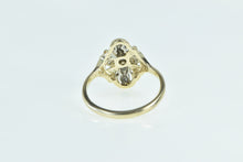 Load image into Gallery viewer, 14K Art Deco Diamond Ornate Filigree Statement Ring Yellow Gold