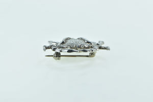 Sterling Silver Crab Cancer Astrology Zodiac Star Sign Pin/Brooch