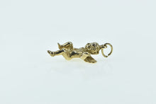 Load image into Gallery viewer, 10K 3D Cherub Baby Angel Guardian Protection Charm/Pendant Yellow Gold