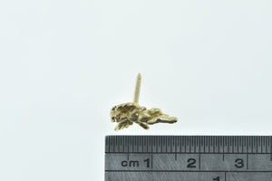 14K Cherub Baby Angel Guardian Angel Lapel Pin/Brooch Yellow Gold