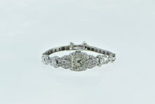 Load image into Gallery viewer, Platinum 1.18 Ctw Art Deco Diamond Hamilton Women&#39;s Watch
