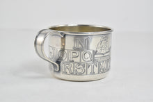 Load image into Gallery viewer, Sterling Silver Gorham Baby Cup Alphabet Children Letters