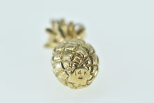Load image into Gallery viewer, 14K 3D Pineapple Pearl Vintage Fruit Charm/Pendant Yellow Gold