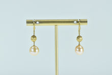 Load image into Gallery viewer, 18K Marco Bicego Pearl Africa Collection Dangle Earrings Yellow Gold