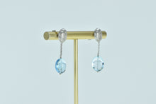 Load image into Gallery viewer, 18K 18K Marco Bicego Jaipur Blue Topaz Earrings White Gold