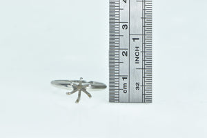Platinum 6.75mm Round Engagement Setting Ring