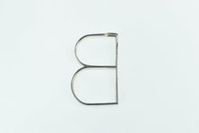 Load image into Gallery viewer, 10K Diamond Inset B Letter Initial Monogram Pendant White Gold