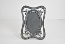 Load image into Gallery viewer, Sterling Silver Chinese Sterling Oval Butterfly Picture Frame 7x5"