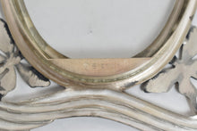 Load image into Gallery viewer, Sterling Silver Chinese Sterling Oval Butterfly Picture Frame 7x5"