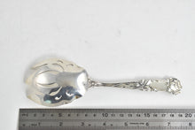 Load image into Gallery viewer, Sterling Silver Alvin Art Nouveau Sterling Rose Motif Serving Fork