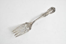 Load image into Gallery viewer, Sterling Silver Reed & Barton Burgundy Large Solid Cold Meat Serving Fork