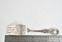 Load image into Gallery viewer, Sterling Silver Reed & Barton Burgundy Large Solid Cold Meat Serving Fork