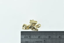Load image into Gallery viewer, 14K 3D Articulated Nursery Rhyme Old Lady Shoe Charm/Pendant Yellow Gold