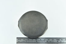 Load image into Gallery viewer, Fine Silver Victorian Flower Engraved Mirror Powder Case