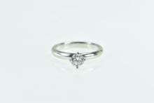 Load image into Gallery viewer, 18K 0.45 Ct Tiffany & Co. Diamond Engagement Ring White Gold