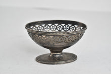Load image into Gallery viewer, Sterling Silver 1781 Robert Hennell I Oval Pierced Candy Bowl