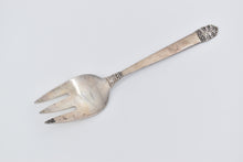 Load image into Gallery viewer, Sterling Silver Intn't Northern Lights Medium Solid Cold Meat Serving Fork