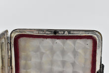 Load image into Gallery viewer, Vintage Monogram Engraved Vine Mirror Make Up Case