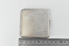 Load image into Gallery viewer, Vintage Monogram Engraved Vine Mirror Make Up Case