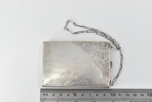Load image into Gallery viewer, Sterling Silver James E Blake Co. Art Deco Monogram Coin Purse