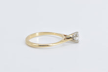 Load image into Gallery viewer, 14K 0.45 Ct Euro Diamond Solitaire Engagement Ring Yellow Gold