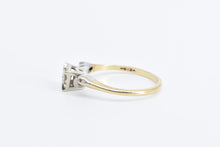 Load image into Gallery viewer, 14K 1940's 0.23 Ctw Diamond Promise Engagement Ring Yellow Gold