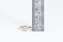 Load image into Gallery viewer, 14K 1940's 0.23 Ctw Diamond Promise Engagement Ring Yellow Gold