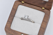 Load image into Gallery viewer, 14K 1.01 Ct Diamond Solitaire Classic Engagement Ring White Gold