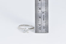 Load image into Gallery viewer, 14K 1.01 Ct Diamond Solitaire Classic Engagement Ring White Gold