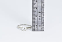 Load image into Gallery viewer, 14K 0.42 Ct Natural Diamond Solitaire Engagement Ring White Gold