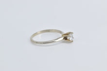 Load image into Gallery viewer, 14K 0.57 Ct Natural Diamond Solitaire Engagement Ring Yellow Gold