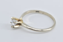 Load image into Gallery viewer, 14K 0.57 Ct Natural Diamond Solitaire Engagement Ring Yellow Gold