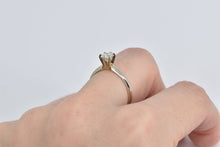 Load image into Gallery viewer, 14K 0.57 Ct Natural Diamond Solitaire Engagement Ring Yellow Gold