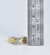 Load image into Gallery viewer, 14K 0.50 Ctw Marquise Natural Diamond Engagement Ring Yellow Gold