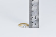 Load image into Gallery viewer, 14K 0.64 Ct Natural Diamond Solitaire Engagement Ring Yellow Gold