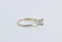 Load image into Gallery viewer, 14K 0.50 Ct Natural Diamond Solitaire Engagement Ring White Gold