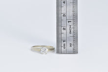 Load image into Gallery viewer, 14K 0.50 Ct Natural Diamond Solitaire Engagement Ring White Gold