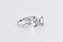 Load image into Gallery viewer, 10K 0.56 Ctw Diamond Squared Cluster Statement Ring White Gold