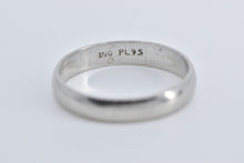 Load image into Gallery viewer, Palladium 3.7mm Rounded Classic Wedding Band Ring