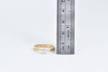 Load image into Gallery viewer, 14K 0.27 Ct Diamond Solitaire Vintage Engagement Ring Yellow Gold