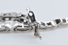 Load image into Gallery viewer, 10K 1.14 Ctw Natural Baguette Diamond Tennis Bracelet 7.75" White Gold