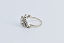 Load image into Gallery viewer, 14K 1.13 Ctw Natural Diamond Toi et Moi Engagement Ring White Gold