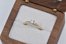 Load image into Gallery viewer, 14K 0.28 Ctw Diamond Classic Engagement Ring Yellow Gold