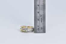 Load image into Gallery viewer, 14K 0.25 Ctw Natural Diamond Wrap Layered Band Ring Yellow Gold