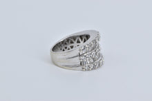 Load image into Gallery viewer, 14K 2.00 Ctw Baguette Round Natural Diamond Band Ring White Gold