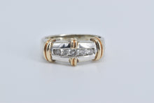 Load image into Gallery viewer, 10K 0.35 Ctw Natural Diamond Wedding Band Ring White Gold