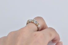 Load image into Gallery viewer, 10K 0.35 Ctw Natural Diamond Wedding Band Ring White Gold