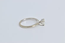 Load image into Gallery viewer, 14K 0.55 Ct Natural Diamond Solitaire Engagement Ring White Gold