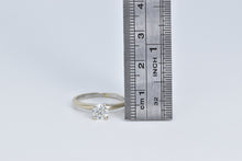 Load image into Gallery viewer, 14K 0.55 Ct Natural Diamond Solitaire Engagement Ring White Gold